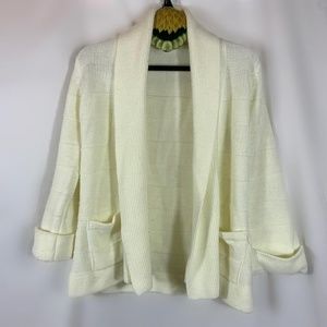 FASHION IMPORT WHITE CARDIGAN
